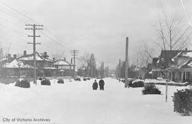 Superior Street during the 'Great Snow'