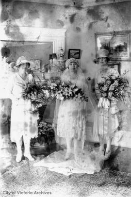 Margaret L. Sayward and Frank Forbes Wilson wedding