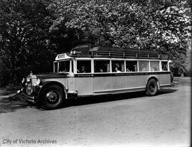 Vancouver Island Coach Lines bus in Beacon Hill [Park]