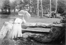 Mabel Meed at Goodacre Lake in Beacon Hill Park