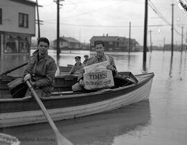 Flooded areas