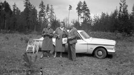 Mary Burton with Mr. and Mrs. Jeff Morgan