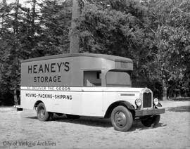 Heaney's Storage truck