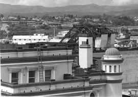 Overlooking Maritime Museum towards Vic West from roof of old Eatons building