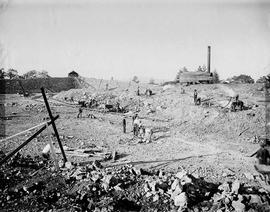 Construction of the Smith Hill Reservoir