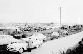 Tyee Road. C.N. Rail yards