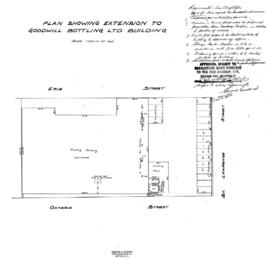 Goodwill Bottling Limited, Victoria, B.C. : [extension of building]