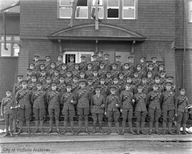 Army recruits at Willows Camp