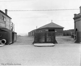 Esquimalt & Nanaimo Railway (E&N) station on Store Street