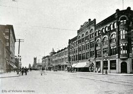 Douglas Street looking south from Yates Street