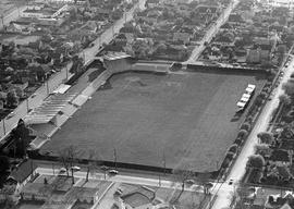 Aerial view of Royal Athletic Park