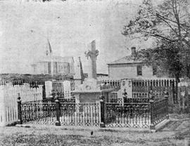 Corner of the Quadra Street Cemetery