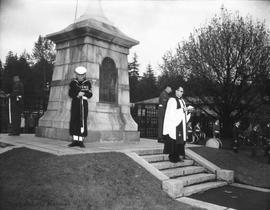 Armistice Day ceremony at Esquimalt