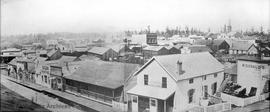 Panorama of Bastion Square and Wharf Street