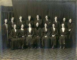 Graduating class of Victoria College including Ira Dilworth