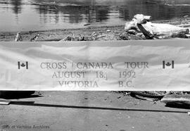 Antique cars cross country tour from St. John's Nfld. to Fleming Beach