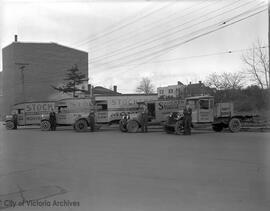 Stocker's Security Storage trucks