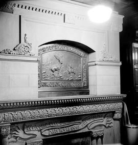 Robert Dunsmuir family home known as "Craigdarroch Castle", fireplace