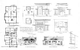 Plan of bungalow cor of Belmont Ave. & Cold Harbour [sic] for F.W. Stevenson Esq., Vict., B.C.