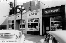 1309-1315 Blanshard Street. Tailor, Cafe and Real Estate office