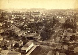 View from the top of St. Andrew's Cathedral, looking south