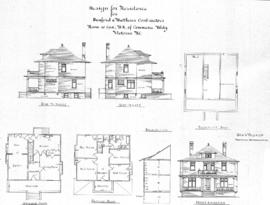 Design for residence for Dunford & Matthews Contractors, Room 10, Can. B'k. of Commerce Bldg....