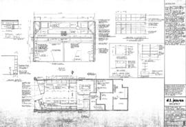 Lees Candies : architectural design drawing for proposed redecoration of existing shop at 623 Yates for Mr. A. Lees