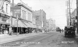 600 block Yates Street looking east