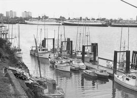 Johnson Street wharf with Bapco Paint and Princesses Patricia and Marguerite in background