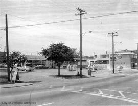 2600 Quadra Street. Shell gas station