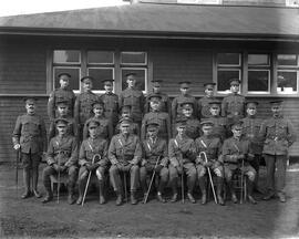 Army Medical Corps at Willows, non-commissioned officers and officers