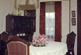 John Tod family home on 2564 Heron Street, dining room