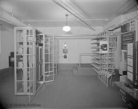 Parliament Buildings switchboard room