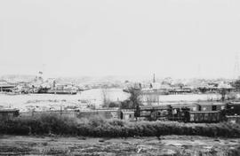 Tyee Road. C.N. Rail yards