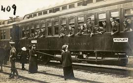 The departure of the 48th Battalion, Canadian Expeditionary Forces