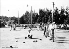 Lawn Bowlers in Beacon Hill Park