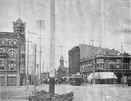 intersection of Yates Street and Douglas Street