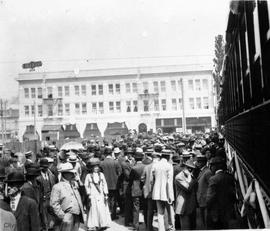 Interurban Line to Deep Cove opening ceremonies of the on June 18, 1913