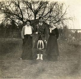 Cherry Rochfort, William (Bill) Rochfort, and their mother, Mrs. Constance Rochfort