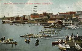 Canoe races, Inner Harbour