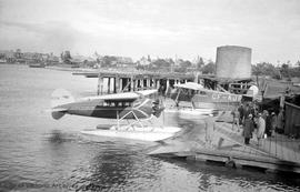 Float plane in outer harbour