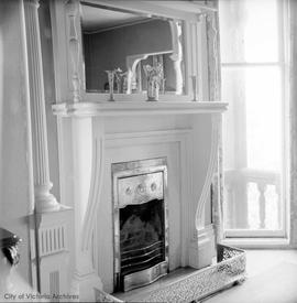 Henry Croft family home on Dunsmuir Street known as "Mount Adelaide", fireplace