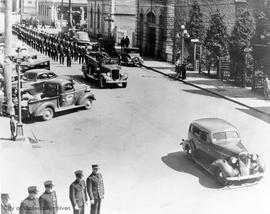 Funeral for Jack Puckey, Wednesday April 15, 1945