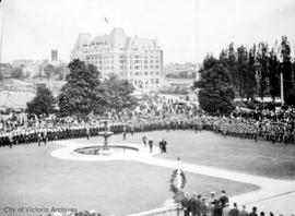 Coronation Day celebrations at Beacon Hill Park