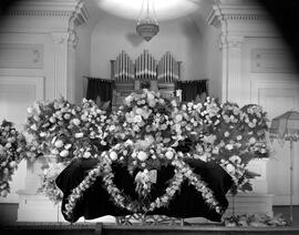 Casket decoration at BC Funeral