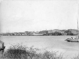 Canadian Pacific Navigation Company ship S.S. "Islander" at the Hudson Bay Company wharf