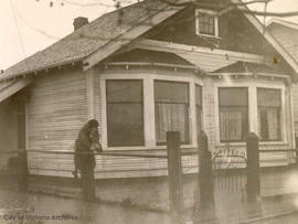 Shelbourne Street during a January flood