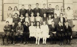 Victoria High School class portrait