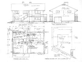 Proposed residence for Len Lee, Victoria, B.C.