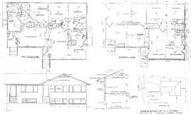 Plans of duplex for Mr. H. Heighes